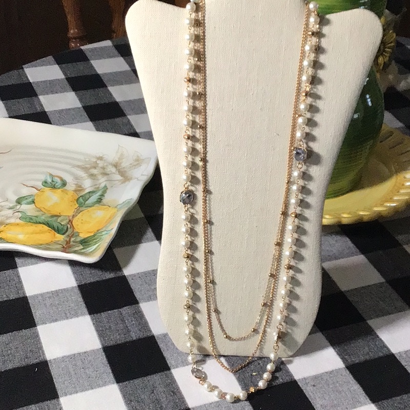 Necklace Pearls And Chains